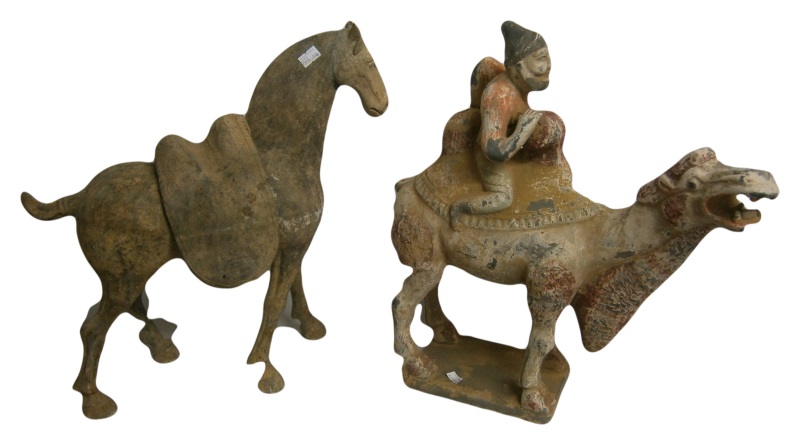 tang horse tang camel rider