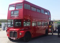 red london bus at Lincolnshire Road Transport Museum