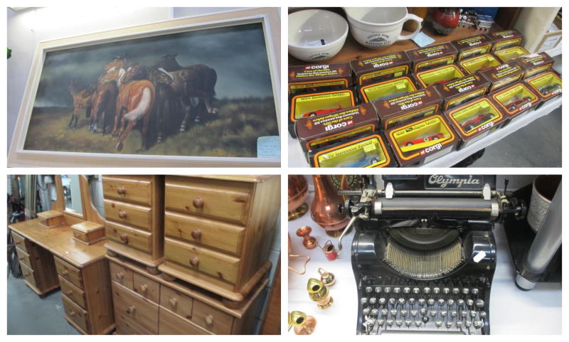 28th nov 2020 collage of items at auction