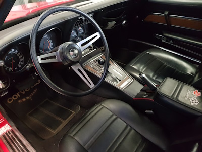 Inside 1973 Chevrolet Corvette C3 Stingray