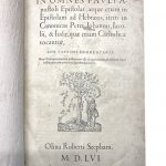 Calvin Jean In omnes Pauli Apostoli Epistolas 1556 s