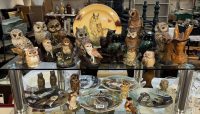 Collection of Owl Figurines